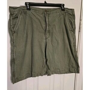 Carhartt Shorts Mens 40x10 Relaxed Fit Ripstop Green 100240 301 Workwear Fade